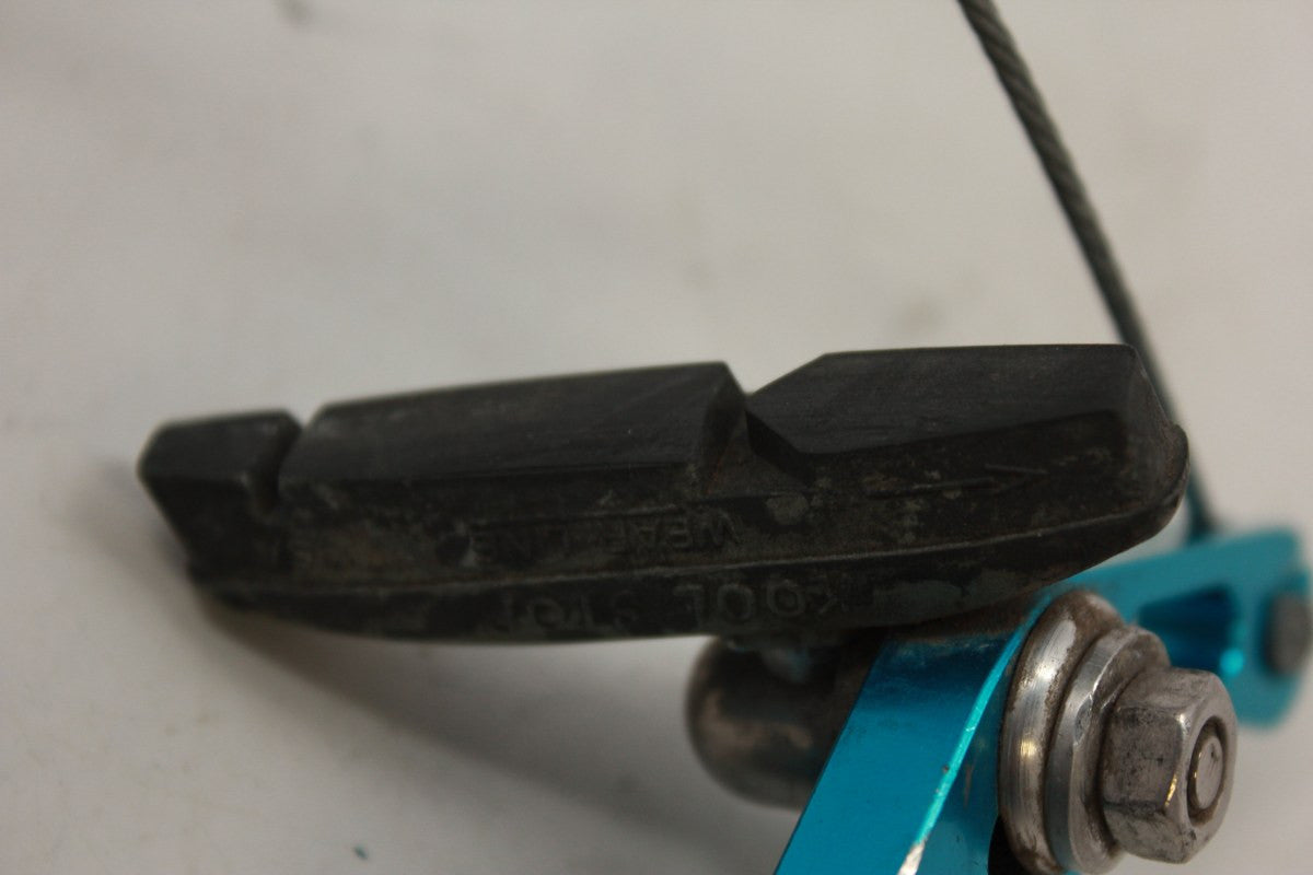 Critical Racing Cantilever Brake: Anodized Yeti Blue, 1990's