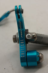 Critical Racing Cantilever Brake: Anodized Yeti Blue, 1990's