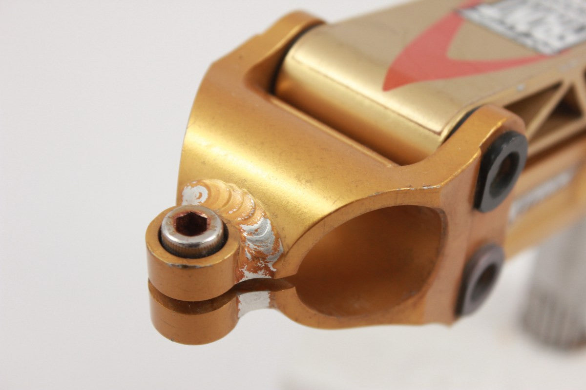 Softride Quill Suspension Stem: 130mm x 25.4mm Gold