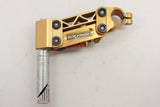 Softride Quill Suspension Stem: 130mm x 25.4mm Gold