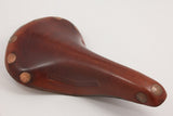 1990's Brooks Professional Special Saddle: Large Copper Rivets / Rails, Honey