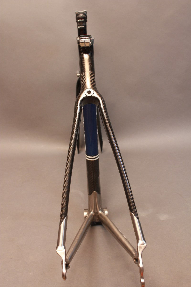 2004 Lemond Tete de Course Frame / Fork: Reynolds Titanium & Carbon OLCV, 51cm (custom size) RARE