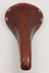 1990's Brooks Professional Special Saddle: Large Copper Rivets / Rails, Honey