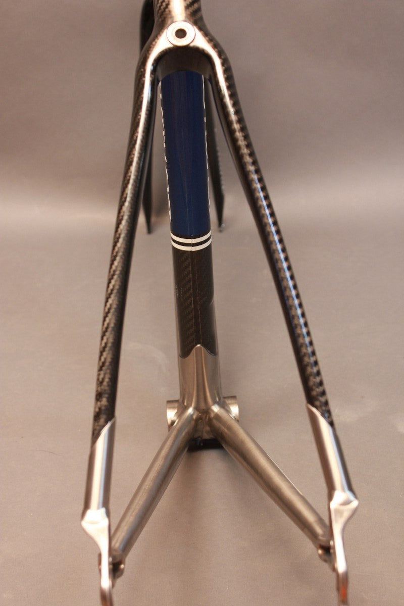 2004 Lemond Tete de Course Frame / Fork: Reynolds Titanium & Carbon OLCV, 51cm (custom size) RARE