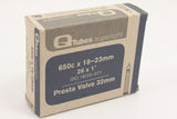 Q-Tubes Super Light 650x18-23c  / 26x1" Road Bike Tube: 32mm NEW