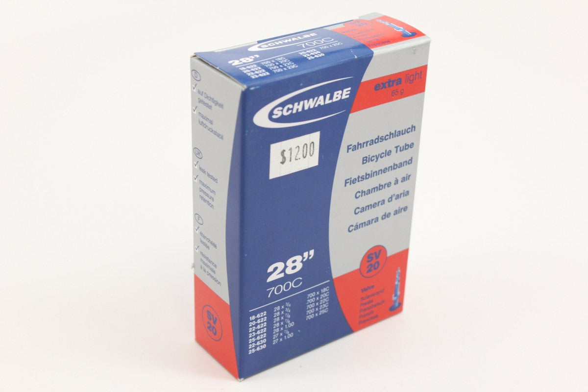 Schwalbe Extra Light 700x18-25: SV-20 Presta, 40mm, 65g NEW
