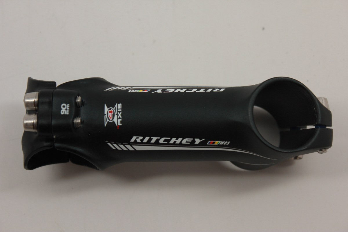 Ritchey WCS 4-Axis Stem: 90mm x 31.8mm, 17/73 Degree Black