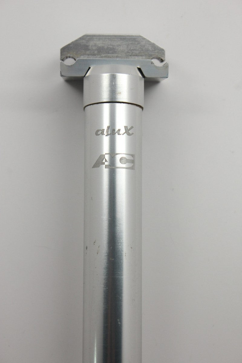 1990's Adventure Components Alux Seatpost: 27.0, Silver