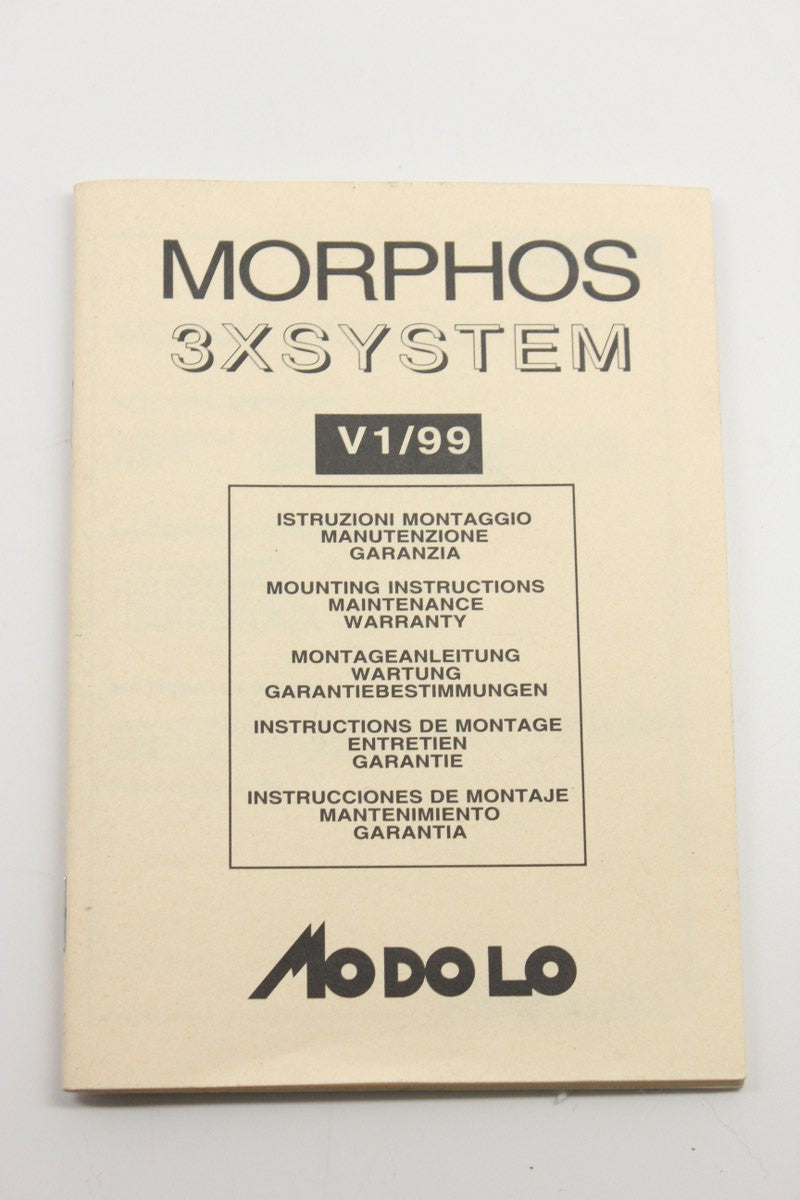 NOS Modolo Morphos 3X Carbon Ergo/STI Shifters: Compatible with 7/8/9sp Shimano, 8/9sp Campy, 5/6sp Indexed