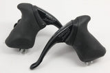 NOS Modolo Morphos 3X Carbon Ergo/STI Shifters: Compatible with 7/8/9sp Shimano, 8/9sp Campy, 5/6sp Indexed