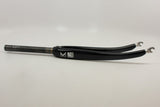 Kinesis EMS Carbon Fork: 1" Threaded, 700c Black