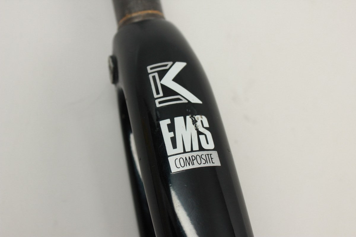 Kinesis EMS Carbon Fork: 1" Threaded, 700c Black