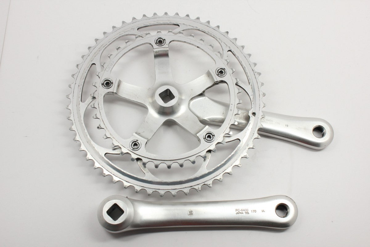 Shimano 600/Ultegra Crankset: FC-6400 170mm