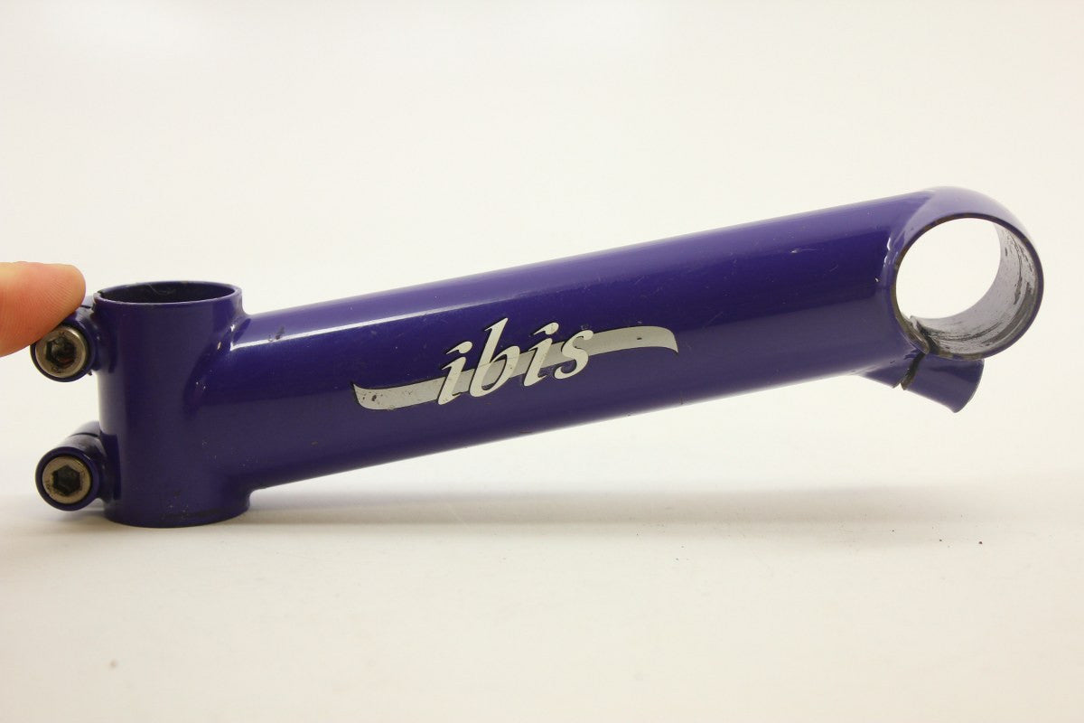 Ibis Threadless Stem: Purple 1" 150mm x 25.4mm