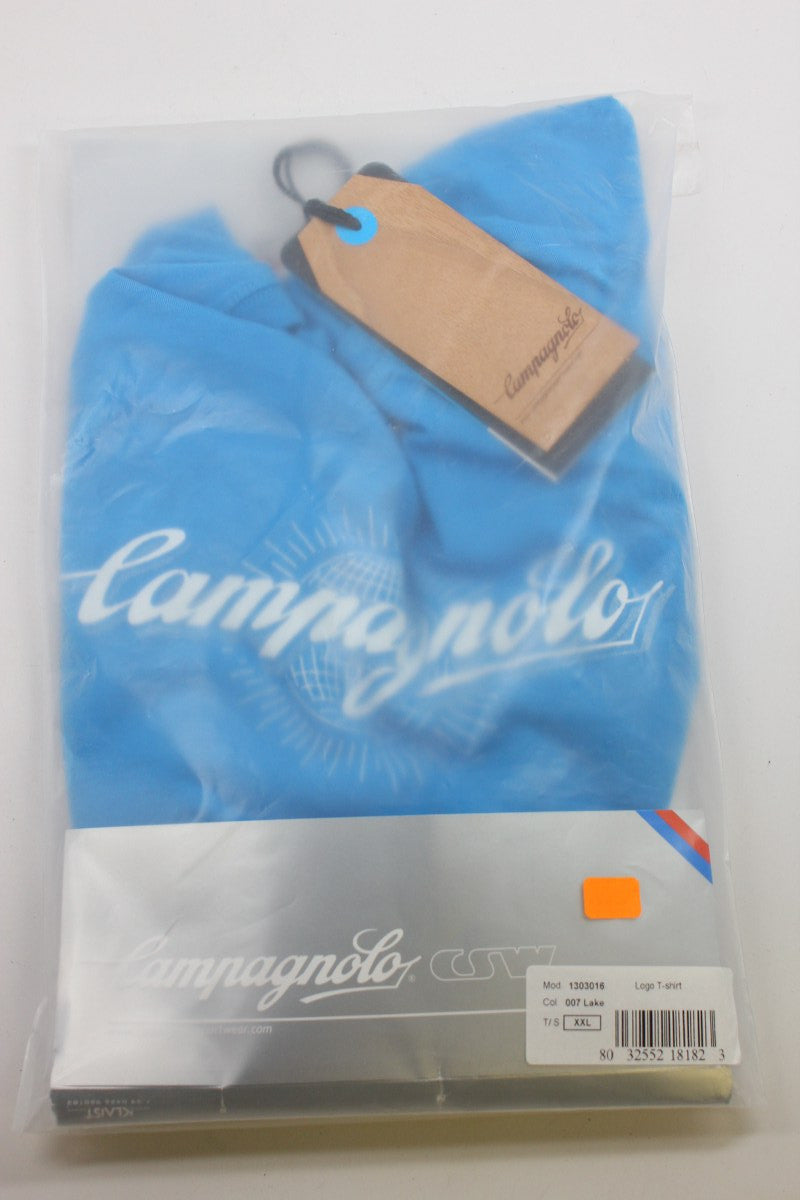 Campagnolo Sportswear T-Shirt: Lake Blue, XXL (Large US)
