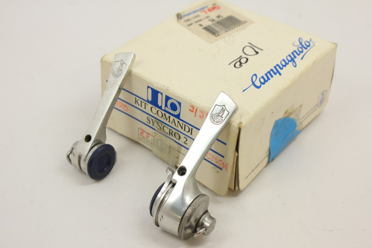 Campagnolo C-Record Syncro 2 Downtube Shifters: 8 Speed, Used