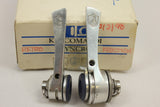 Campagnolo C-Record Syncro 2 Downtube Shifters: 8 Speed, Used