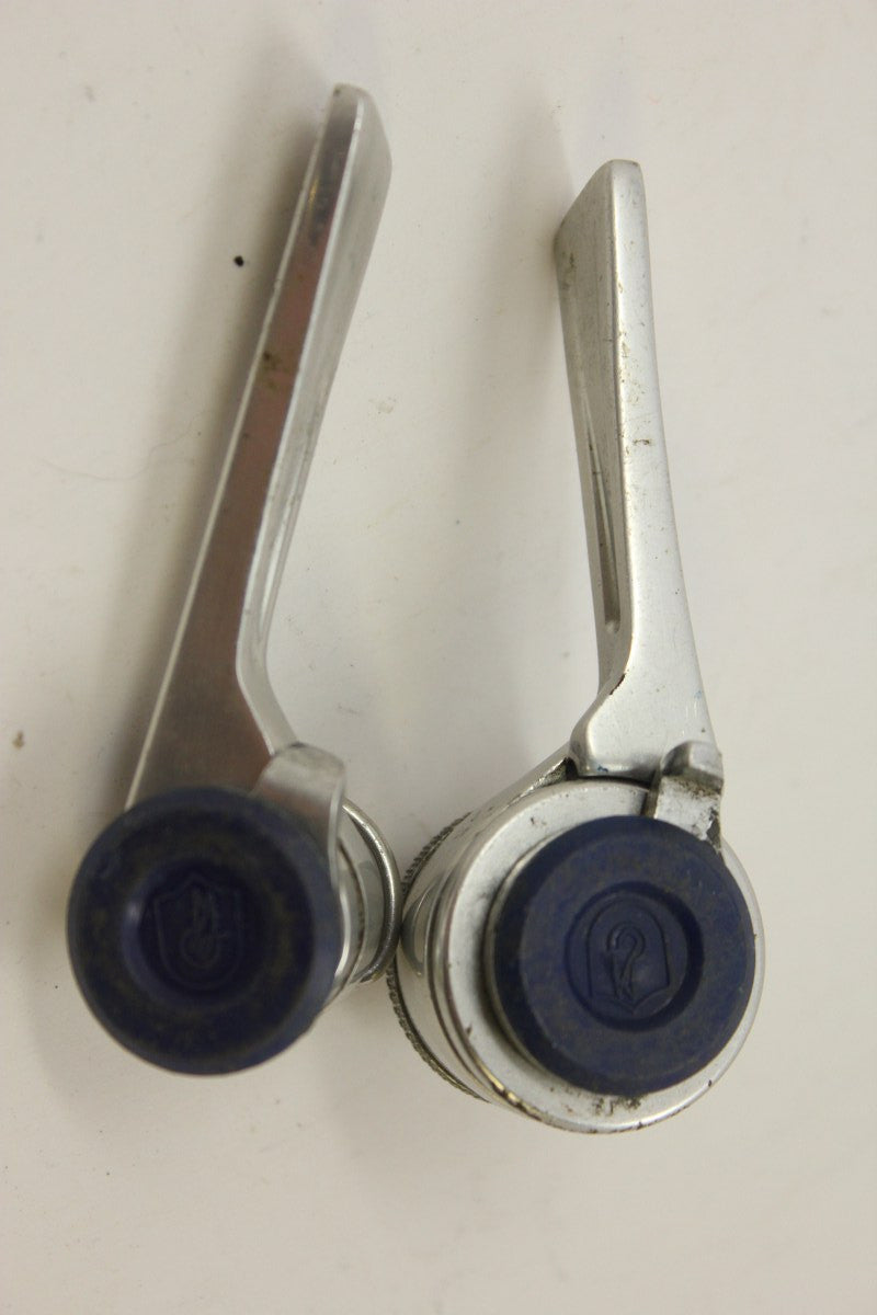 Campagnolo C-Record Syncro 2 Downtube Shifters: 8 Speed, Used