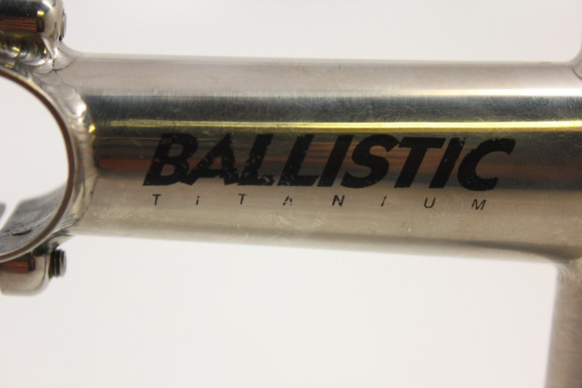 Ballistic Titanium Quill Stem: 100mm x 26.0, 152 grams!