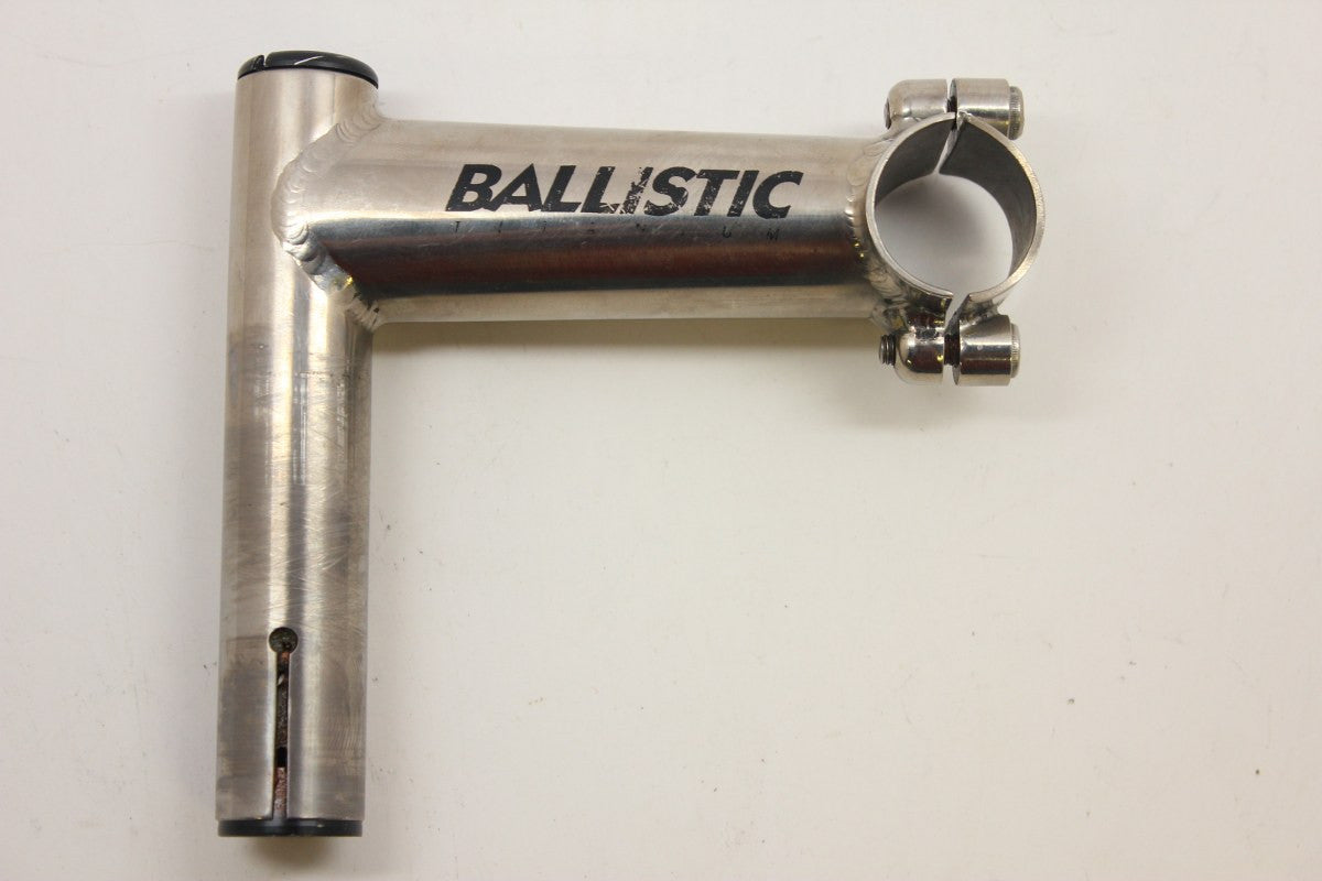 Ballistic Titanium Quill Stem: 100mm x 26.0, 152 grams!