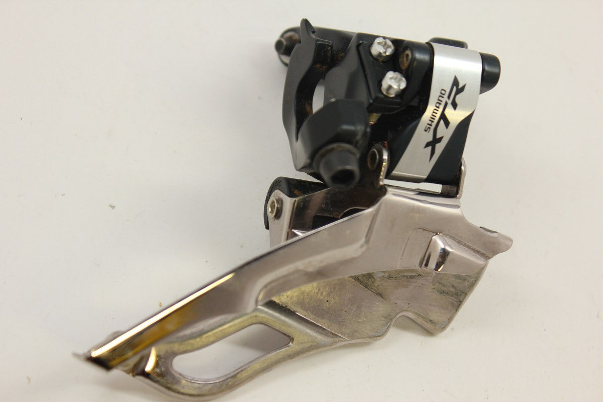 Shimano XTR Triple Front Derailleur: FD-M981, 34.9mm Dual Pull 3x10 Speed