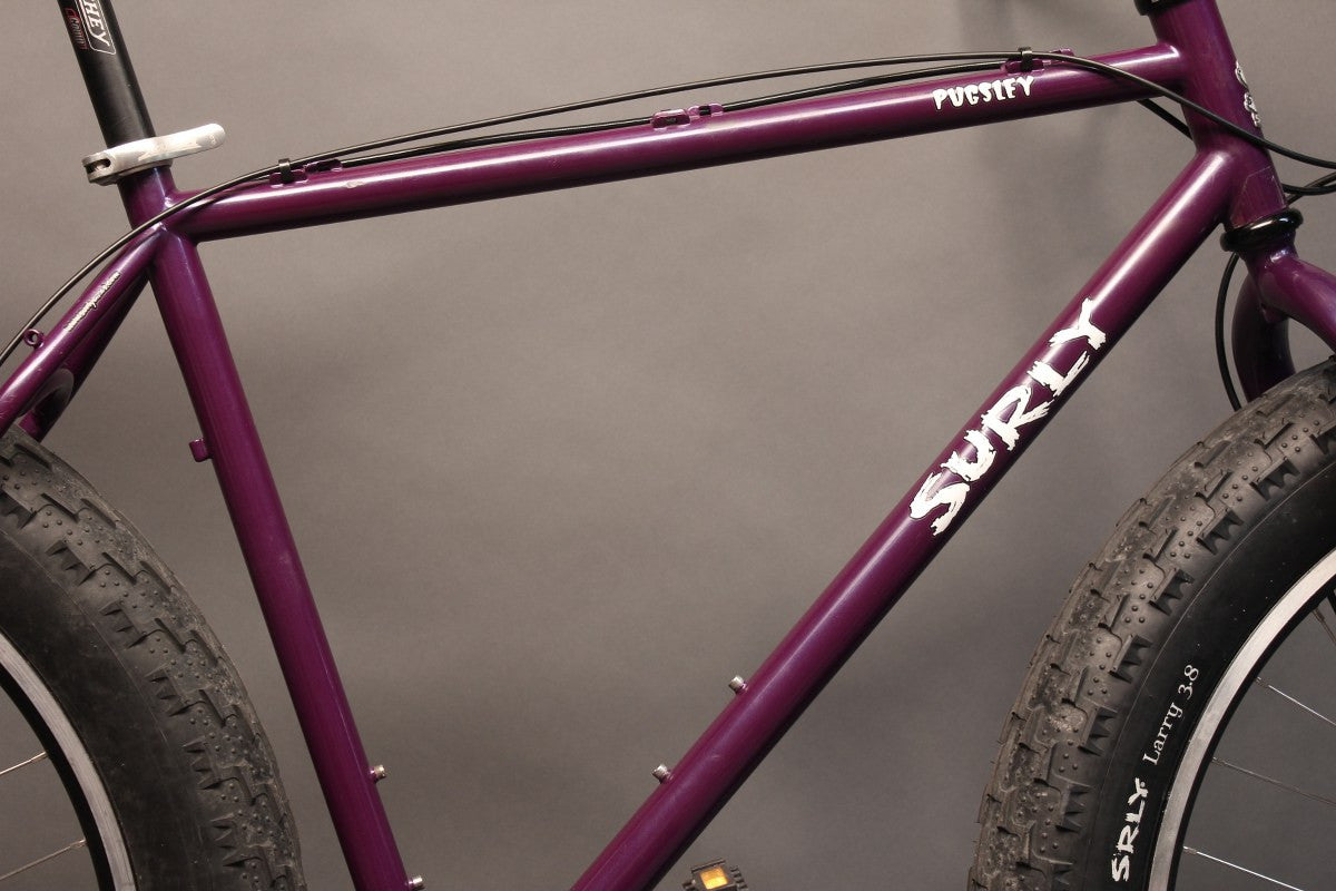 Surly Pugsley Fat Bike: 1st Gen Purple! Large 20" XTR Juicy Seven 2005