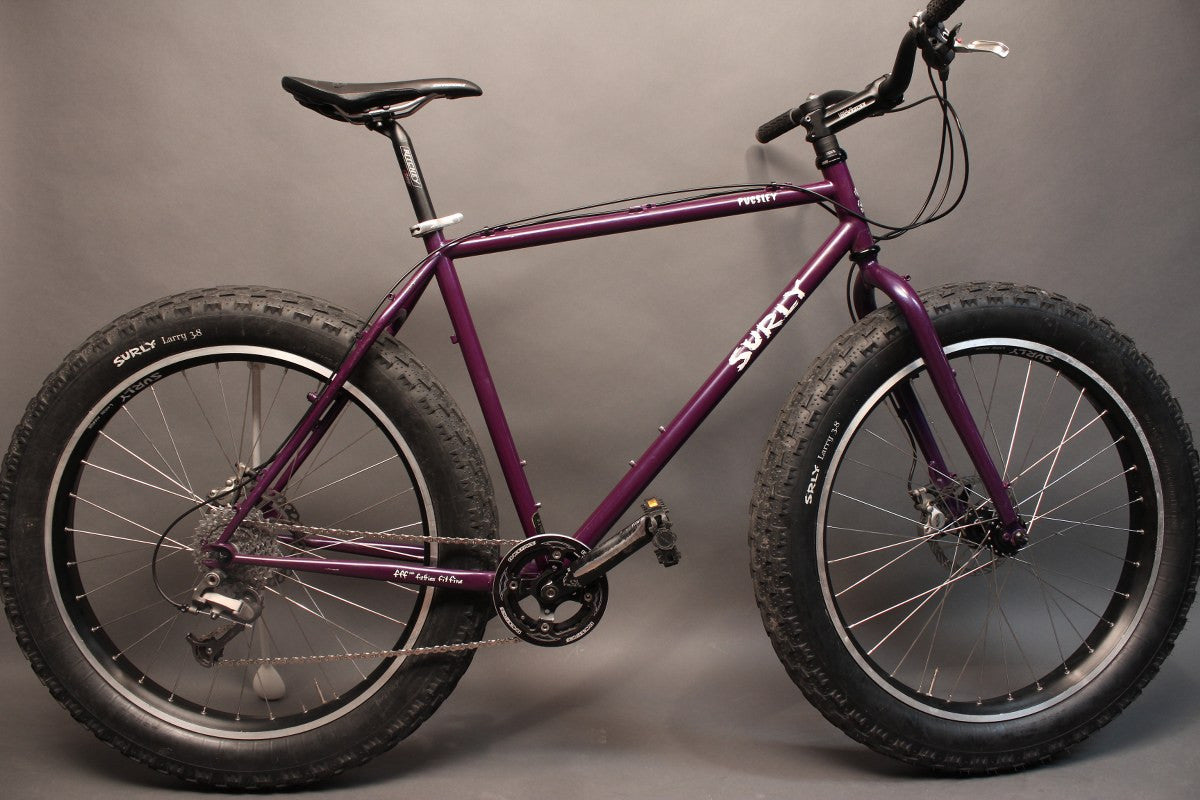Surly Pugsley Fat Bike: 1st Gen Purple! Large 20" XTR Juicy Seven 2005