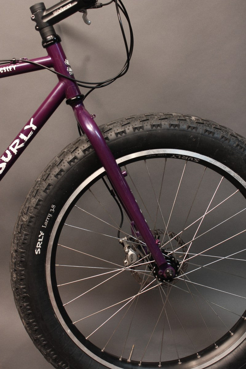 Surly Pugsley Fat Bike: 1st Gen Purple! Large 20" XTR Juicy Seven 2005
