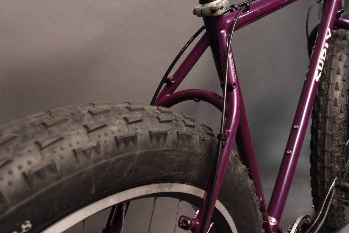 Surly Pugsley Fat Bike: 1st Gen Purple! Large 20" XTR Juicy Seven 2005