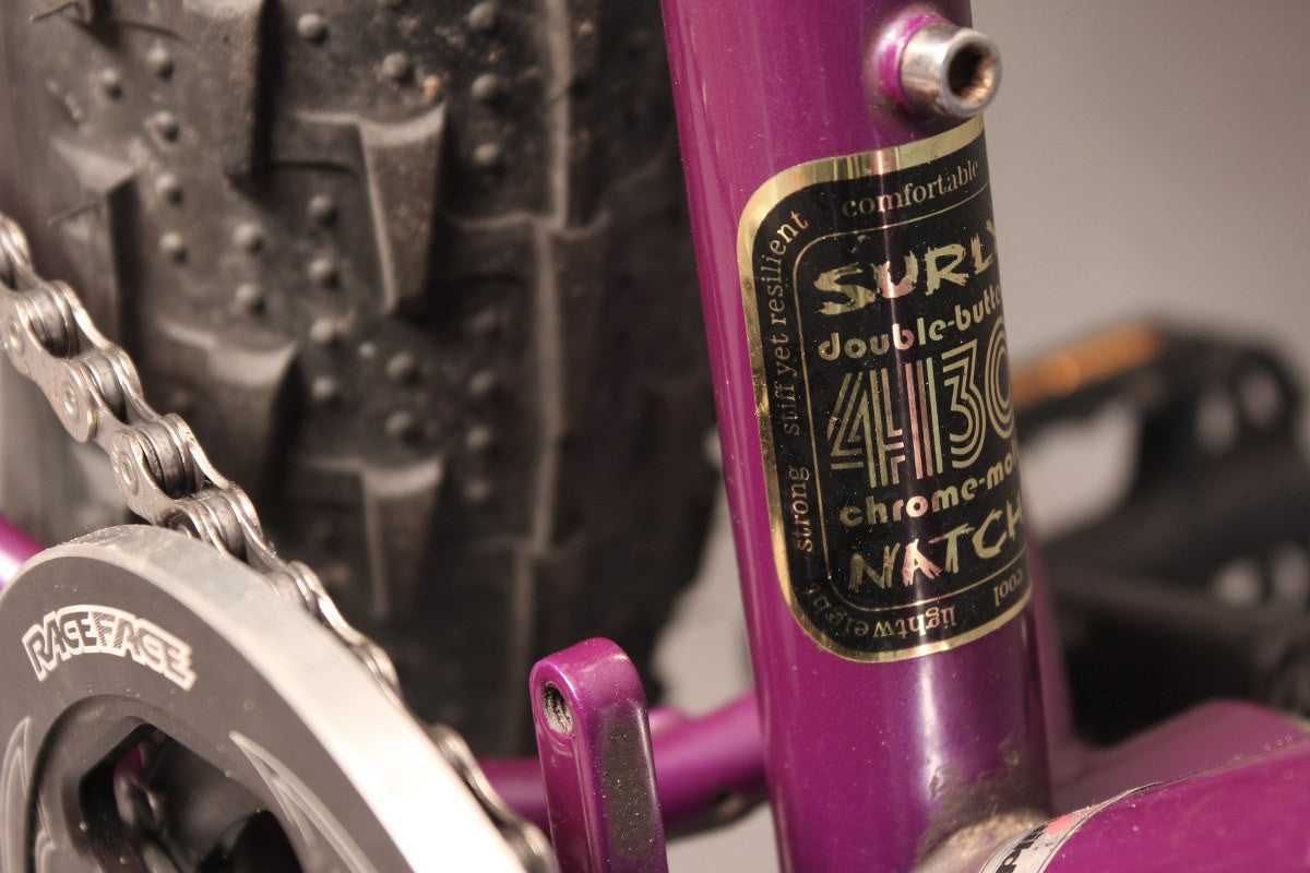 Surly Pugsley Fat Bike: 1st Gen Purple! Large 20" XTR Juicy Seven 2005