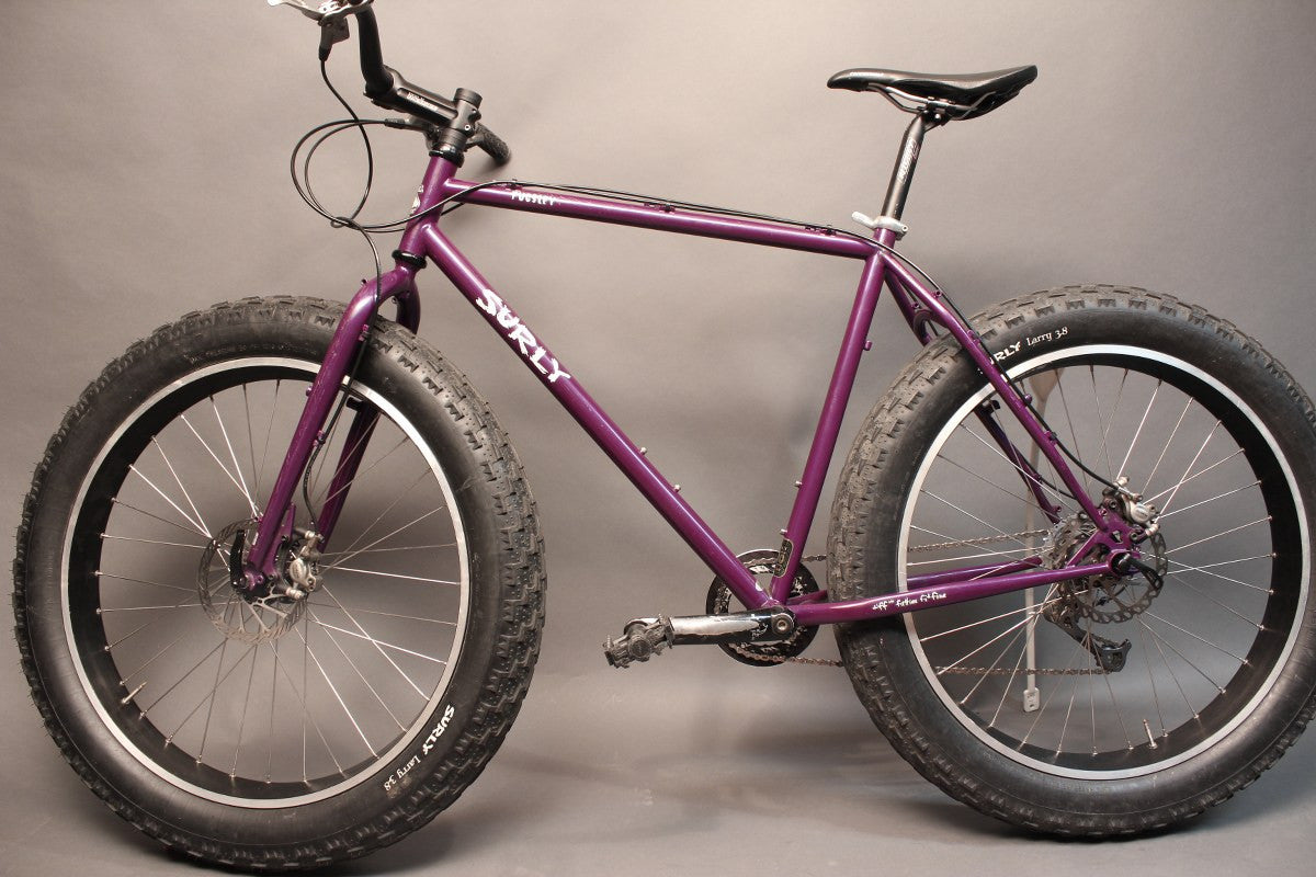 Surly Pugsley Fat Bike: 1st Gen Purple! Large 20" XTR Juicy Seven 2005