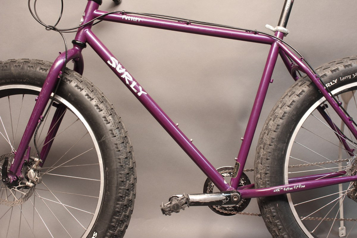 Surly Pugsley Fat Bike: 1st Gen Purple! Large 20" XTR Juicy Seven 2005