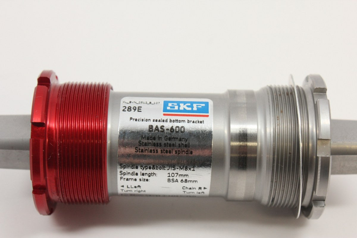 SKF Square Taper Bottom Bracket: BAS-600, 107mm x 68mm The Last BB You'll Buy! NEW