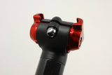 NEW Carbon Seatpost: 31.6mm, Black w/ Red Clamp