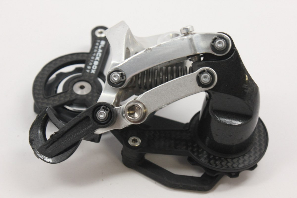 Sram X.0. Rear Derailleur: Mid Cage, Black Carbon, 9 Speed