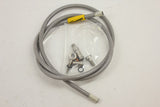 Goodridge Hope Mini / Mini 4 Hydraulic Braided Brakeline Hose Kit: Stainless Steel 900mm