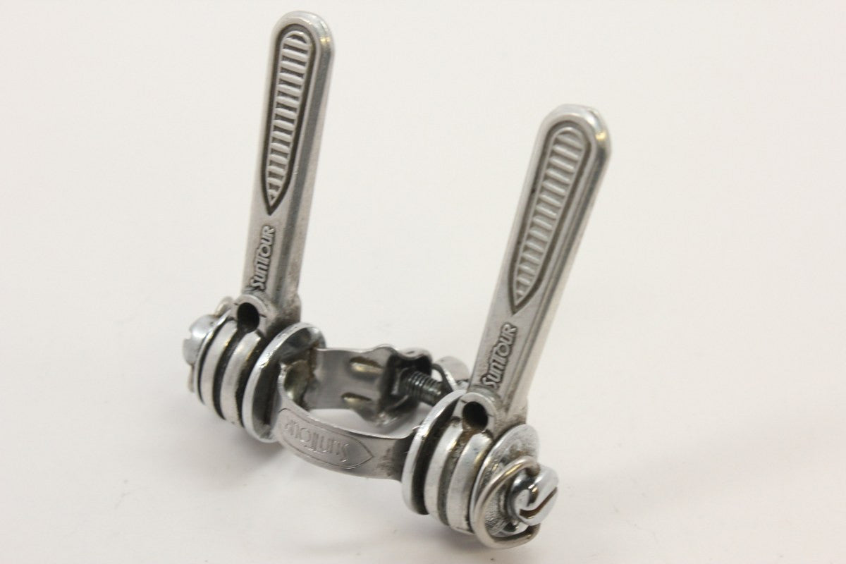 Suntour Cyclone Vx Downtube Shifters: Clamp on, Friction
