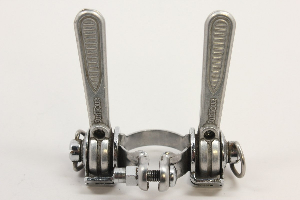 Suntour Cyclone Vx Downtube Shifters: Clamp on, Friction