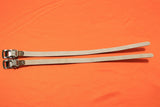 NIB Christophe Leather Toe Straps: Zefal, Blue