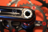 NEW KCNC Silverbone Compact Road Crank: 172.5mm 50/34t Black