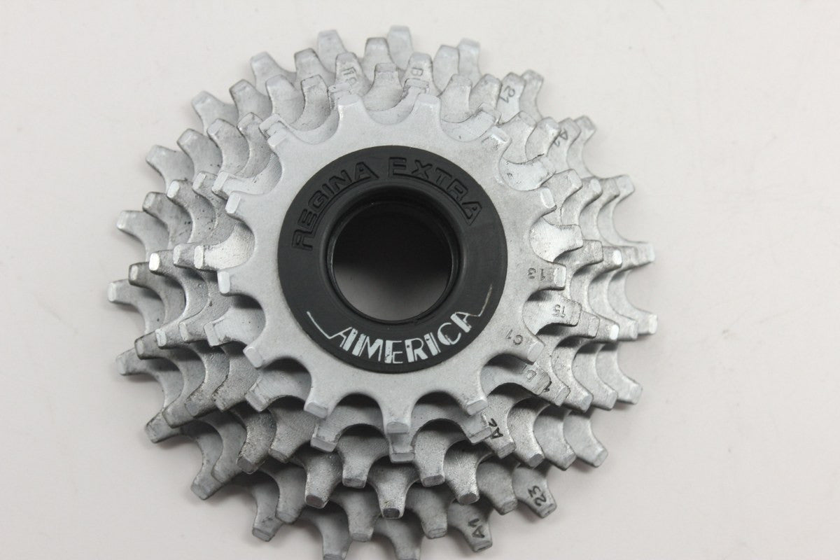 Regina Extra America 6 Speed Freewheel: Tin, 50 Miles! 13-23t