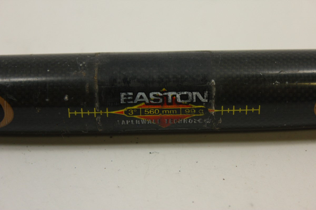 Easton EC90 Carbon Flat MTB Handlebar: 25.4mm Clamp, 99g Late 1990's