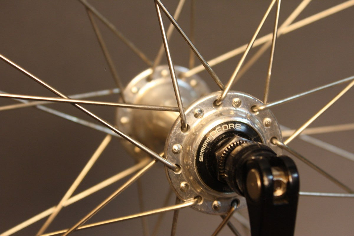 Bombproof Touring / Training 700c Road Wheelset: XTR M900 / Deore, Matrix Aurora 32H Custom