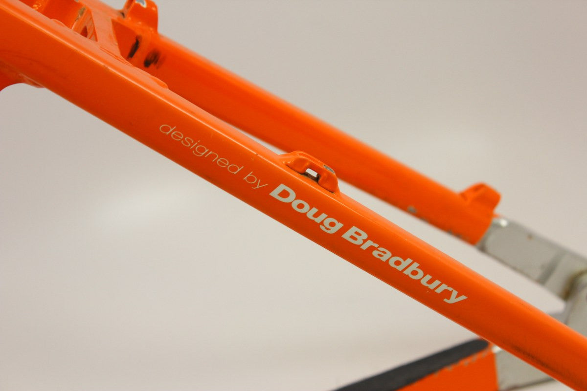 Tomac Revolver Rear Triangle: Seatstays/Chainstays, Orange