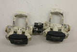 Vintage Look PP65 Delta Clipless Pedals: White, World's "First" Clipless Pedal