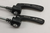 Shimano XT M750 Skewer Set: Black