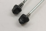 Shimano XT M750 Skewer Set: Black
