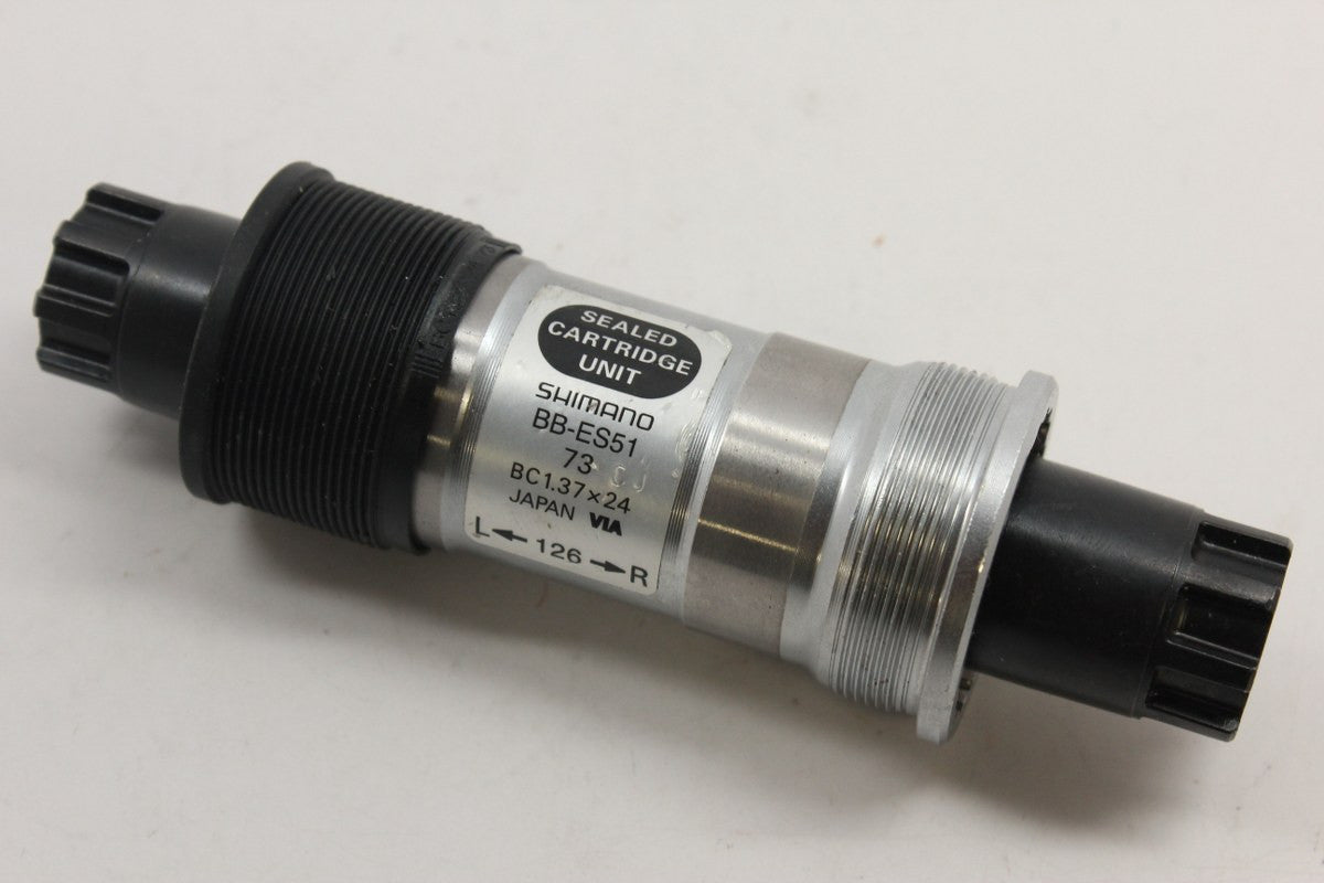 Shimano BB-ES51 Deore LX Octalink V2 Bottom Bracket 126 x 73mm: (NEW)