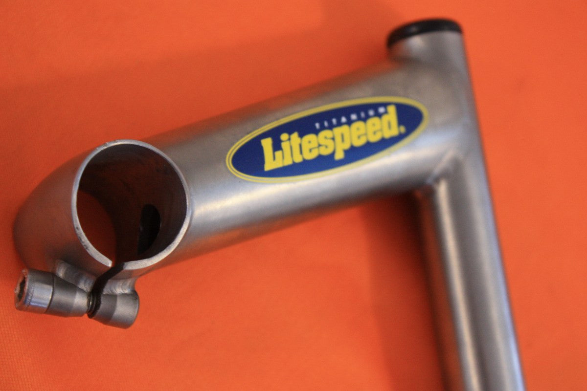 Vintage LiteSpeed Titanium Quill Stem: 110mm x 25.4 MINT