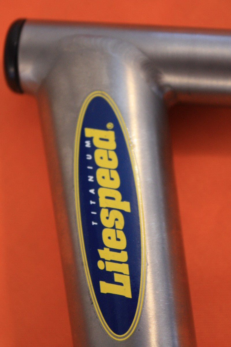 Vintage LiteSpeed Titanium Quill Stem: 110mm x 25.4 MINT